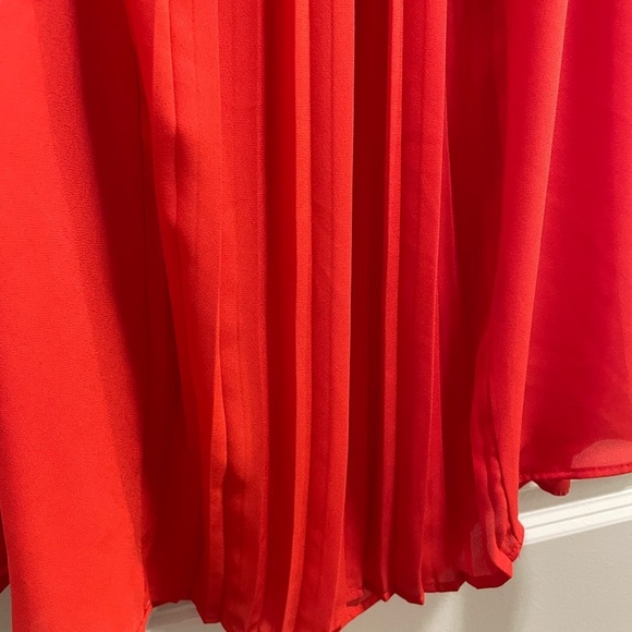 DR2 Red Ruched Tank Top - Picture 7 of 14